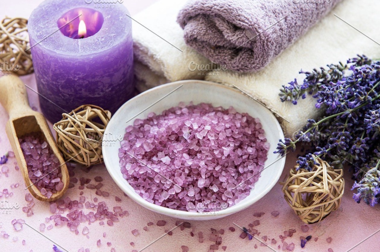 Exfoliating salt scrub treatment